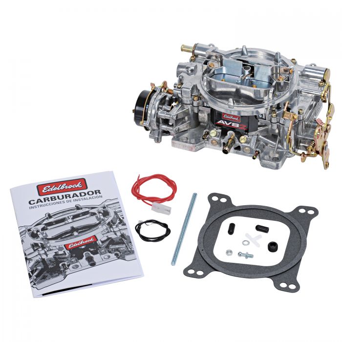 Edelbrock 1906 AVS2 Carburetor 650 cfm With Electric Choke, Satin Finish (Non-EGR)