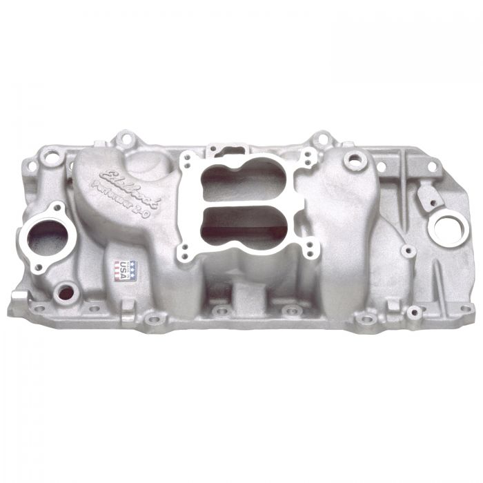 Edelbrock 2161 Performer 2-O Intake Manifold For 1965-90 Big-Block Chevy W/Oval Port Heads