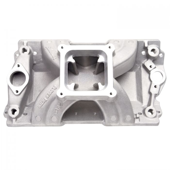 Edelbrock 2859 Victor 15-18 Degree Intake Manifold Small-Block Chevy