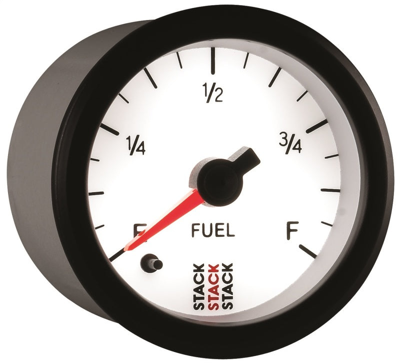 2-1/16" FUEL LEVEL, PROGRAMMABLE 0-280 ?, STACK WHT