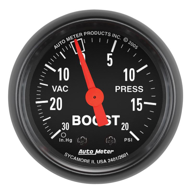 2-1/16" BOOST/VACUUM, 30 IN HG/20 PSI, Z-SERIES