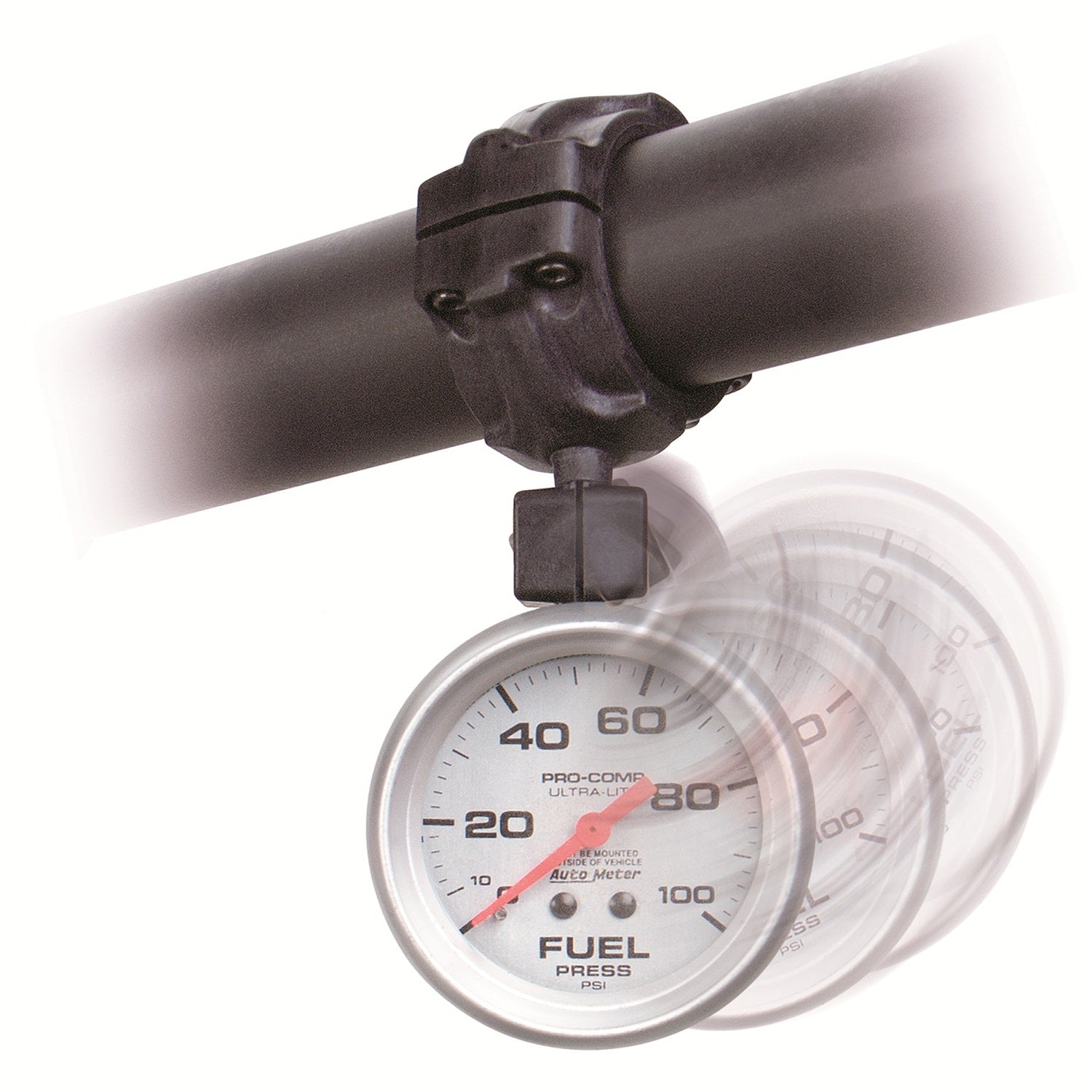 ROLL POD FOR 1.75" ROLL CAGE, FITS 2-5/8" GAUGE, BLACK