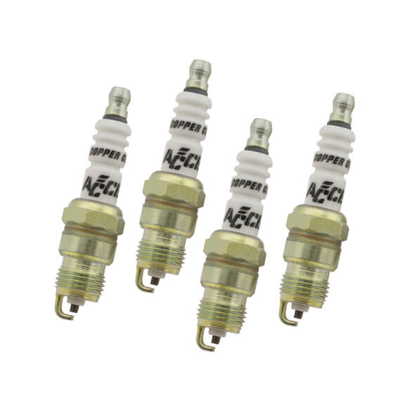 ACCEL 0574S-4 HP Copper Spark Plug - Shorty 14mm - .460" Reach