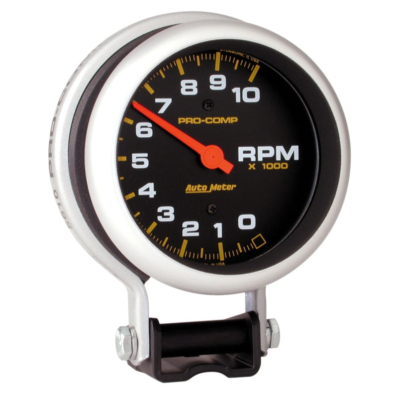 3-3/4" PEDESTAL TACHOMETER, 0-10,000 RPM, PRO-COMP