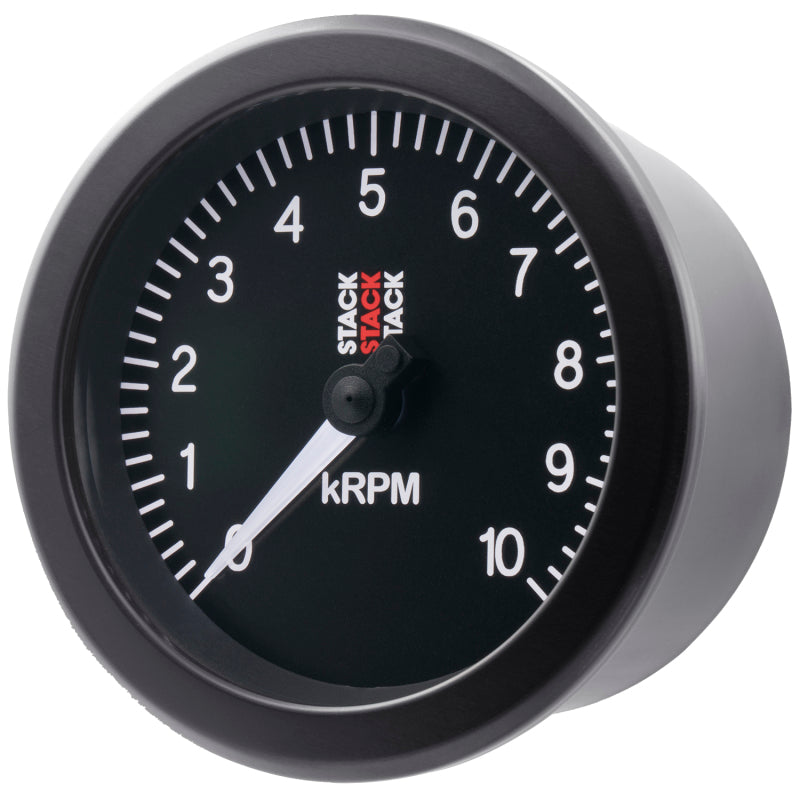 TACHOMETER, SPORT, 88MM, BLACK, 0-10K RPM
