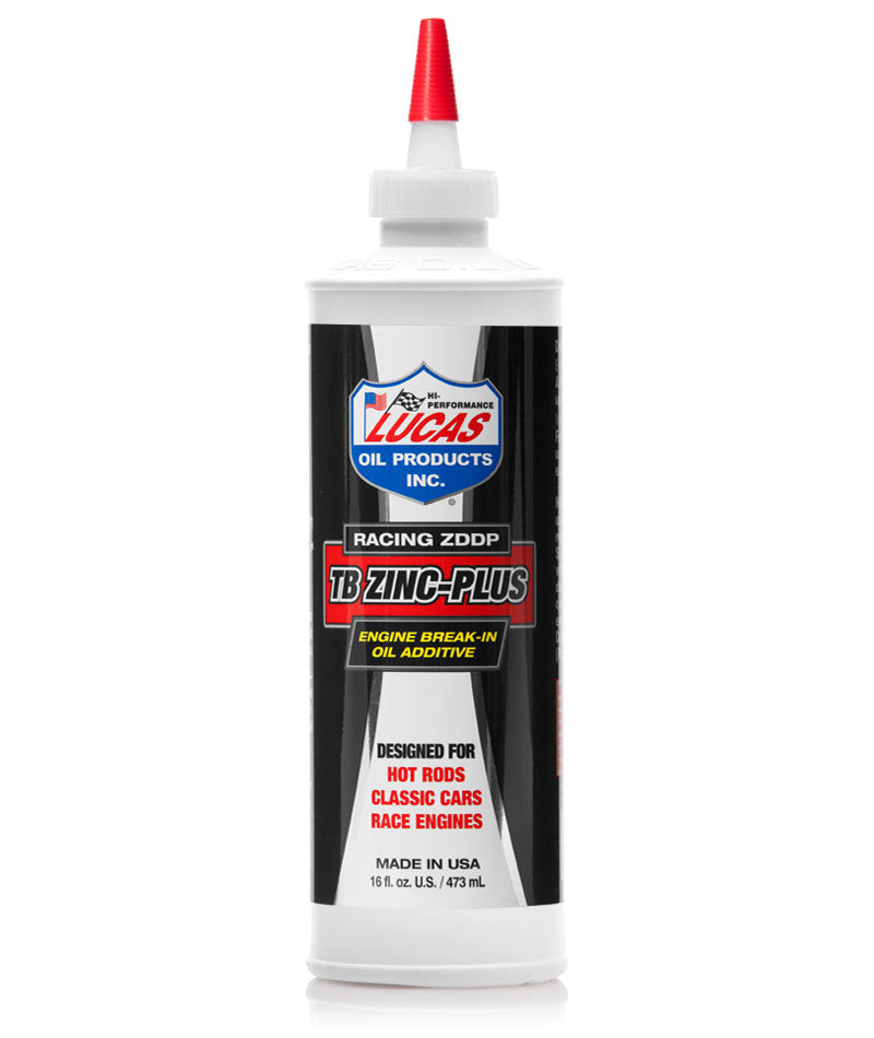 Lucas Oil 10063 Engine Break-In Oil Additive - TB Zinc Plus - 16 oz