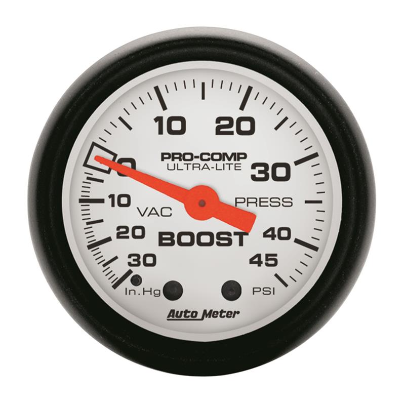 2-1/16" BOOST/VACUUM, 30 IN HG/45 PSI, PHANTOM