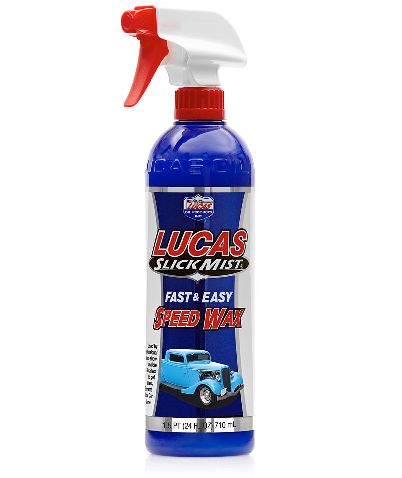 Lucas Oil 10160 Slick Mist Speed Wax, 24oz. Spray Bottle