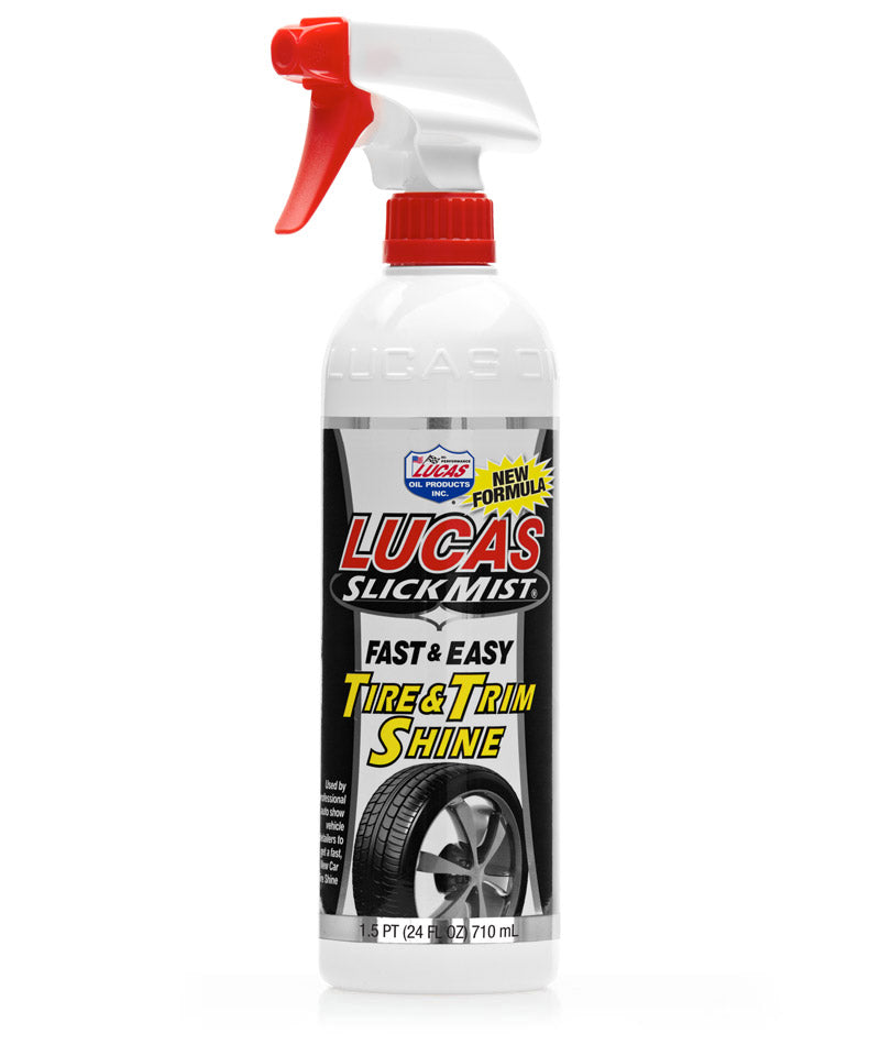 Lucas Oil 10513 Slick Mist Tire And Trim Shine, 24oz. Bottle
