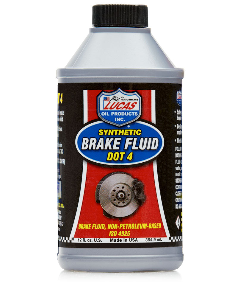 Lucas Oil 10827 Synthetic Brake Fluid DOT 4 - 12 oz