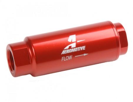 Aeromotive 12303 SS Series In-Line Filter (40-Micron Fabric Element)