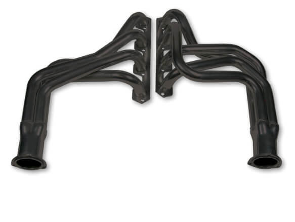 Flowtech 12500FLT Long Tube Header - Black Paint, 1.5", 3" Collector