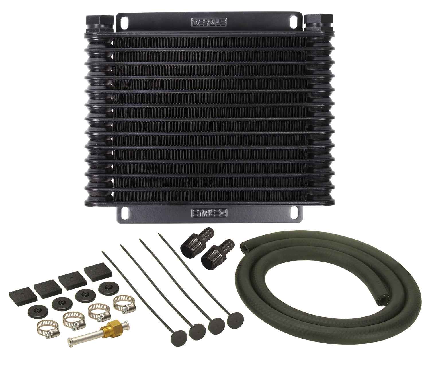 Derale 13613 13 Row Series 9000 Plate & Fin Transmission Cooler Kit