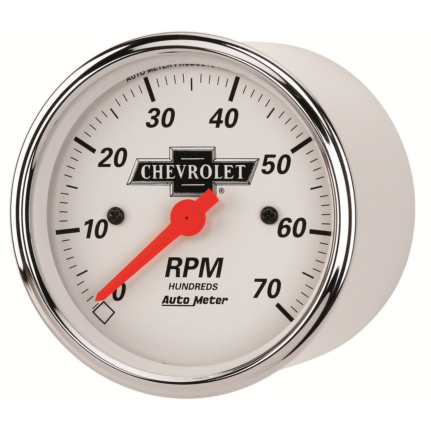 3-1/8" IN-DASH TACHOMETER, 0-7,000 RPM, CHEVY VINTAGE