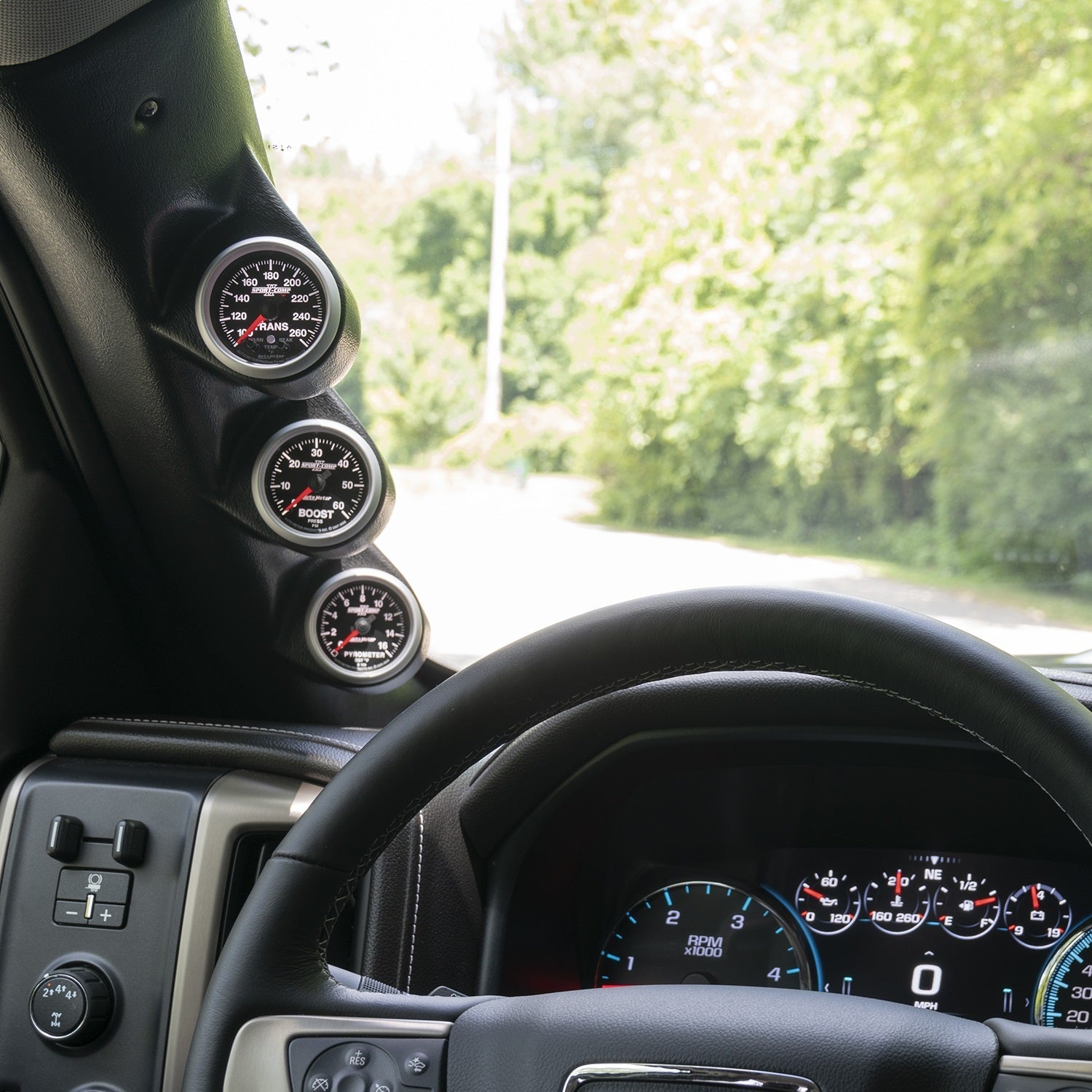 A-PILLAR, FULL, TRIPLE, 2-1/16", SILVERADO/SIERRA 14-19