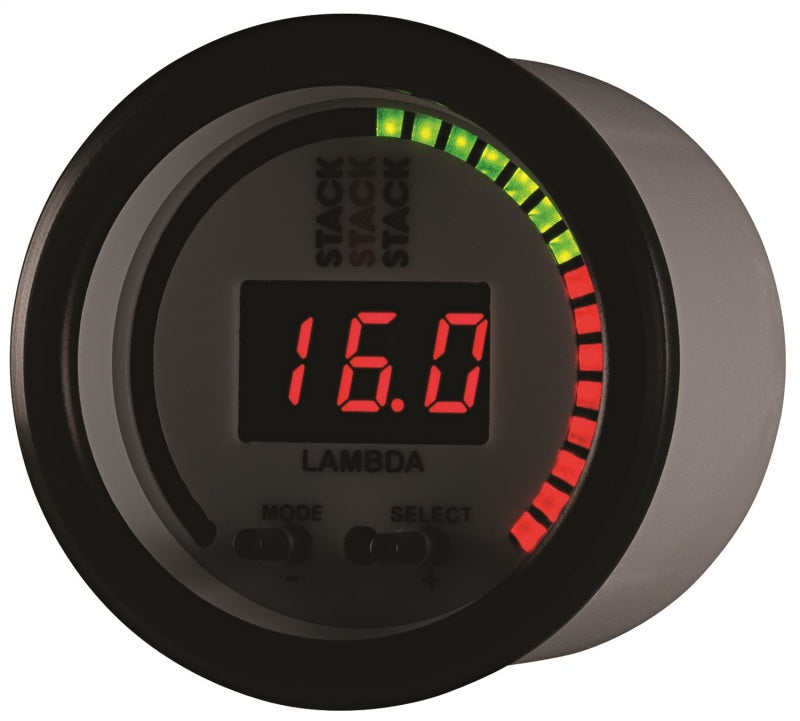 WIDEBAND AIR-FUEL RATIO (LAMBDA), PRO-CONTROL, 52MM, WHT