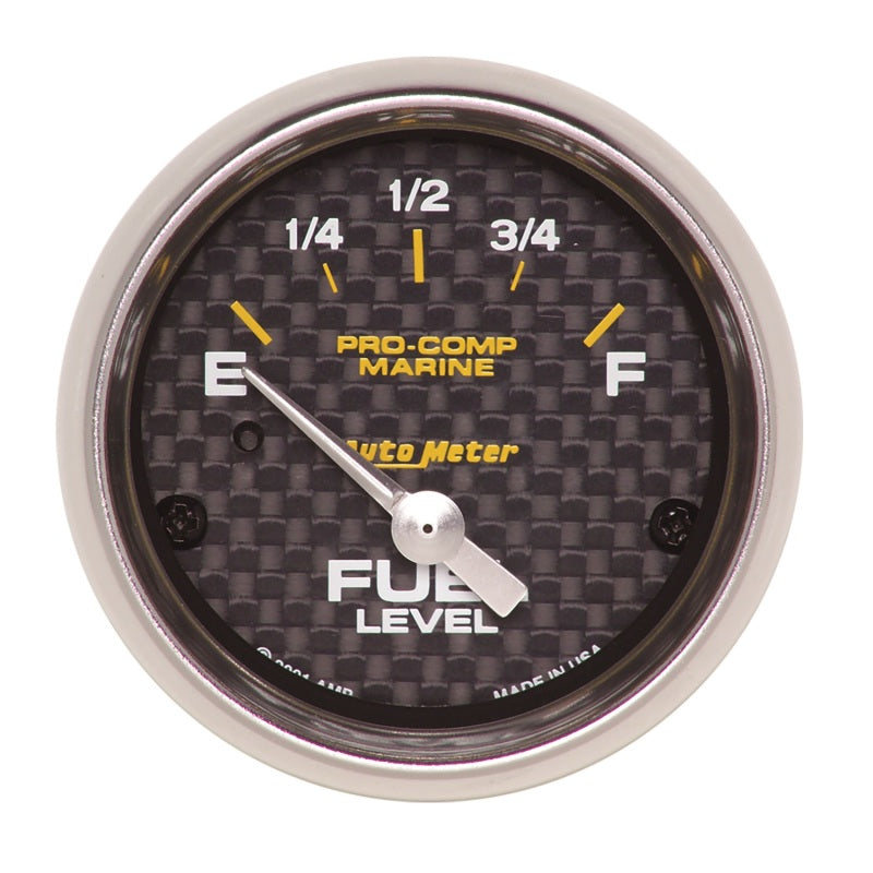 2-1/16" FUEL LEVEL, 240-33 ?, MARINE CARBON FIBER