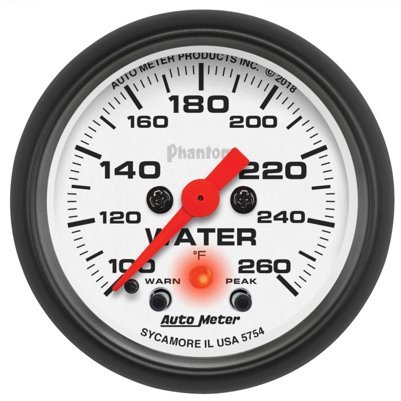 2-1/16" WATER TEMPERATURE, 100-260 °F, SPORT-COMP