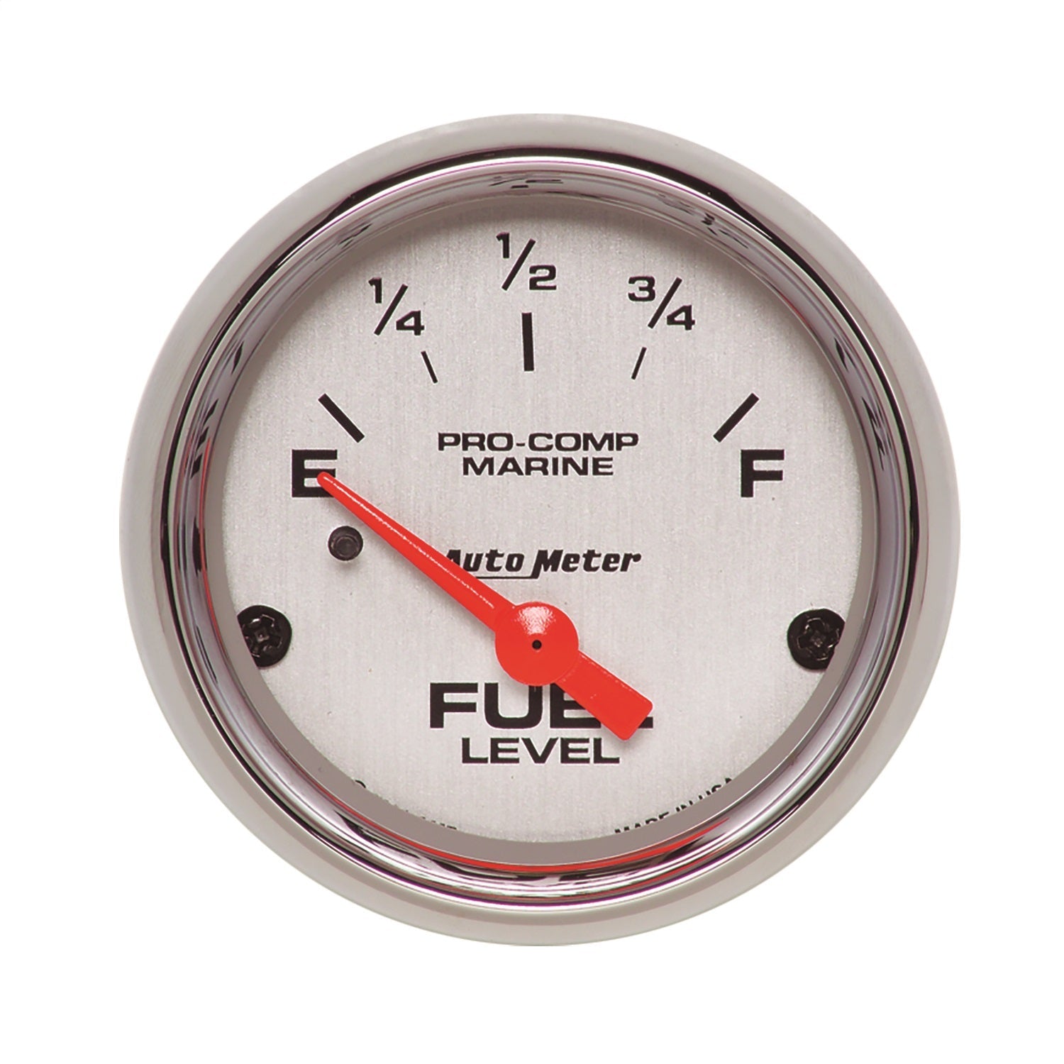 2-1/16" FUEL LEVEL, 240-33 ?, MARINE CHROME