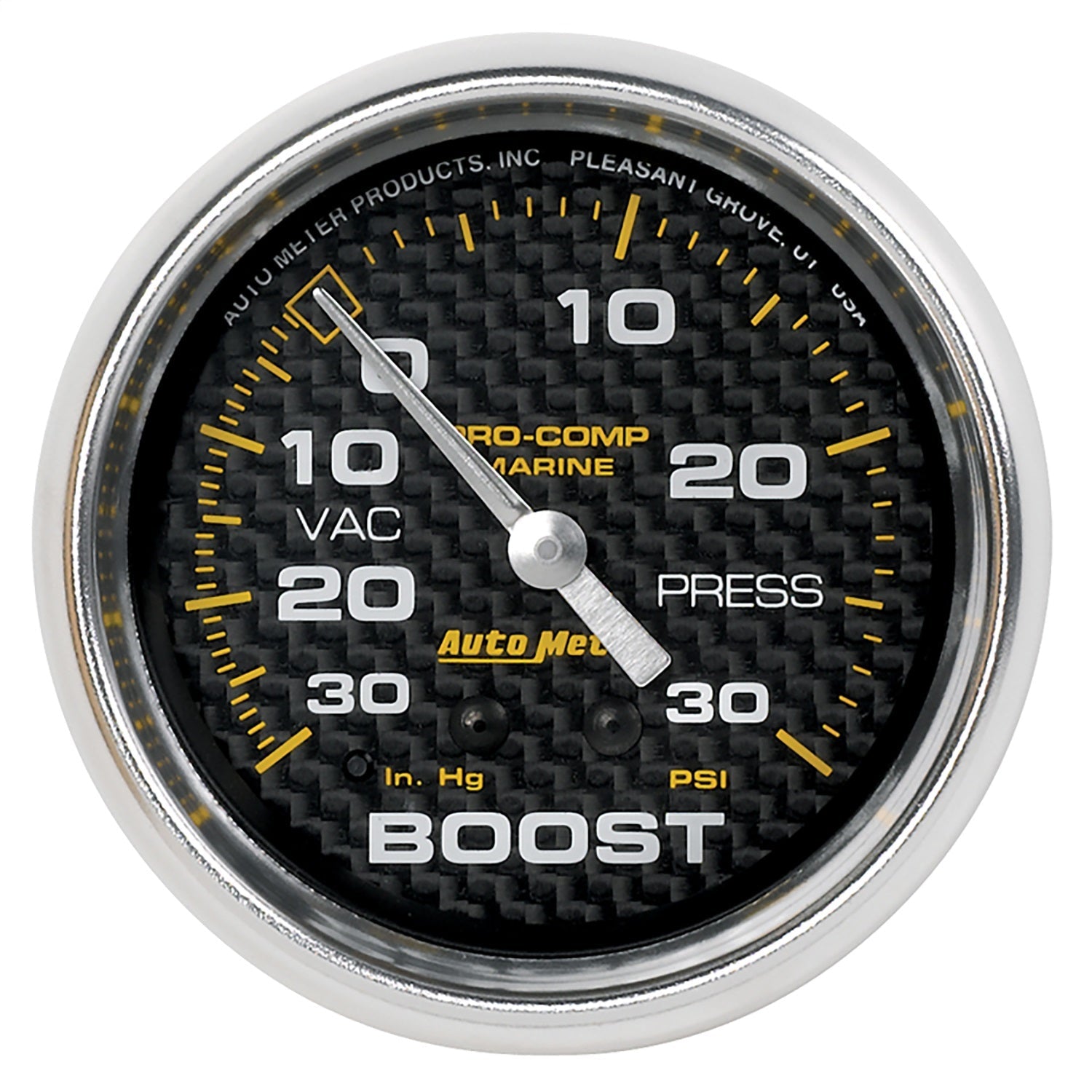 2-5/8" VACUUM/BOOST, 30 IN HG/20 PSI, MARINE CARBON FIBER