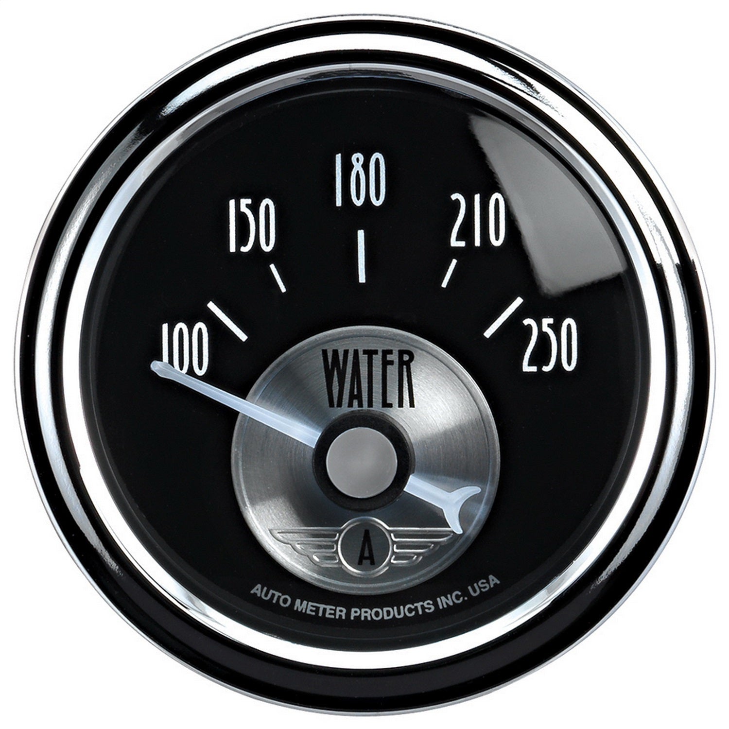 2-1/16" WATER TEMPERATURE, 100-250 °F, PRESTIGE BLACK DIAMOND