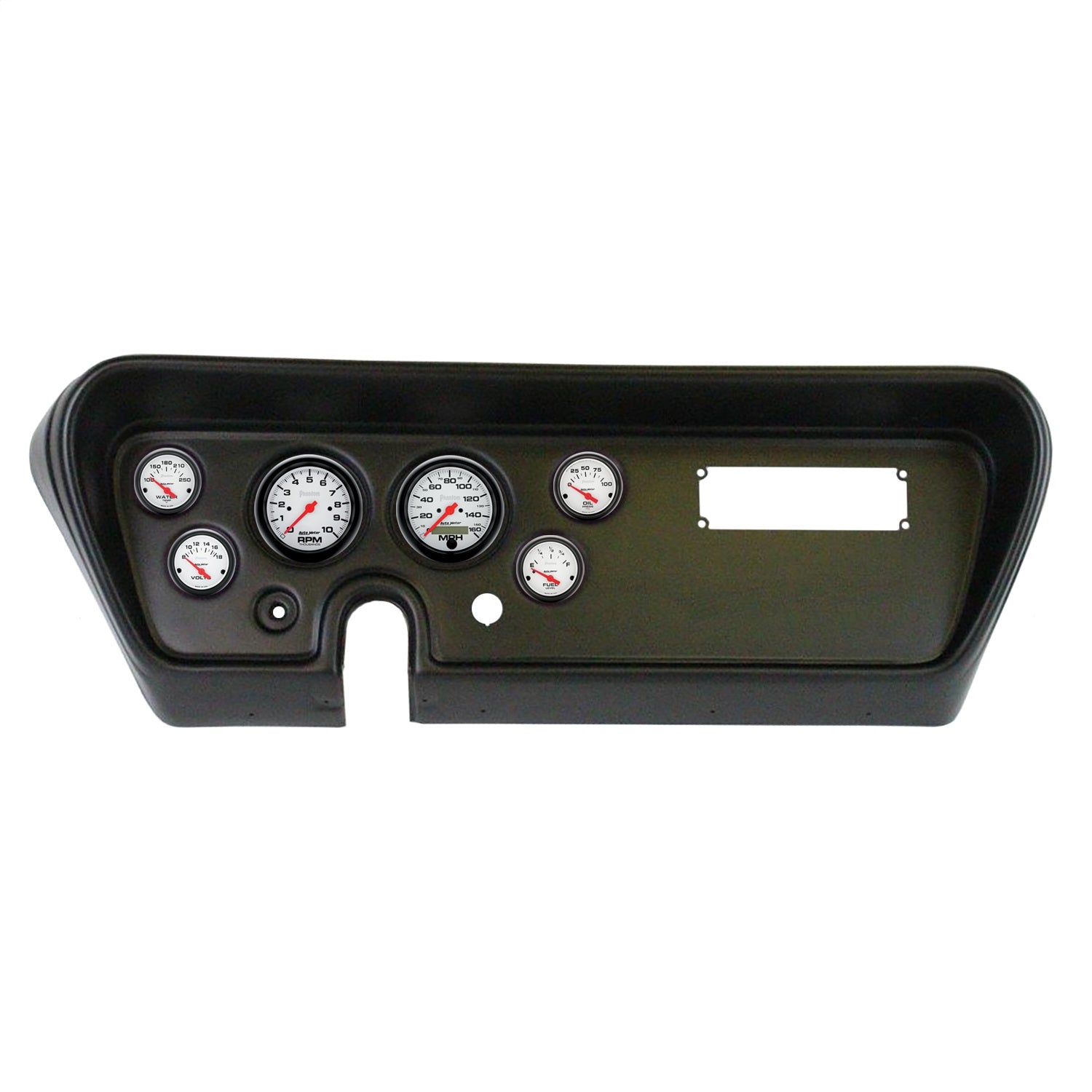 6 GAUGE DIRECT-FIT DASH KIT, PONTIAC GTO 66, PHANTOM