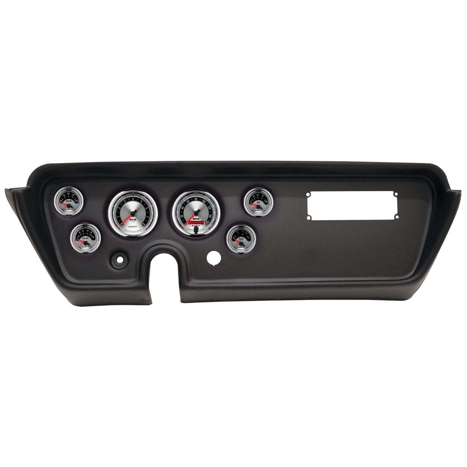 6 GAUGE DIRECT-FIT DASH KIT, PONTIAC GTO/LEMANS 67, AMERICAN MUSCLE