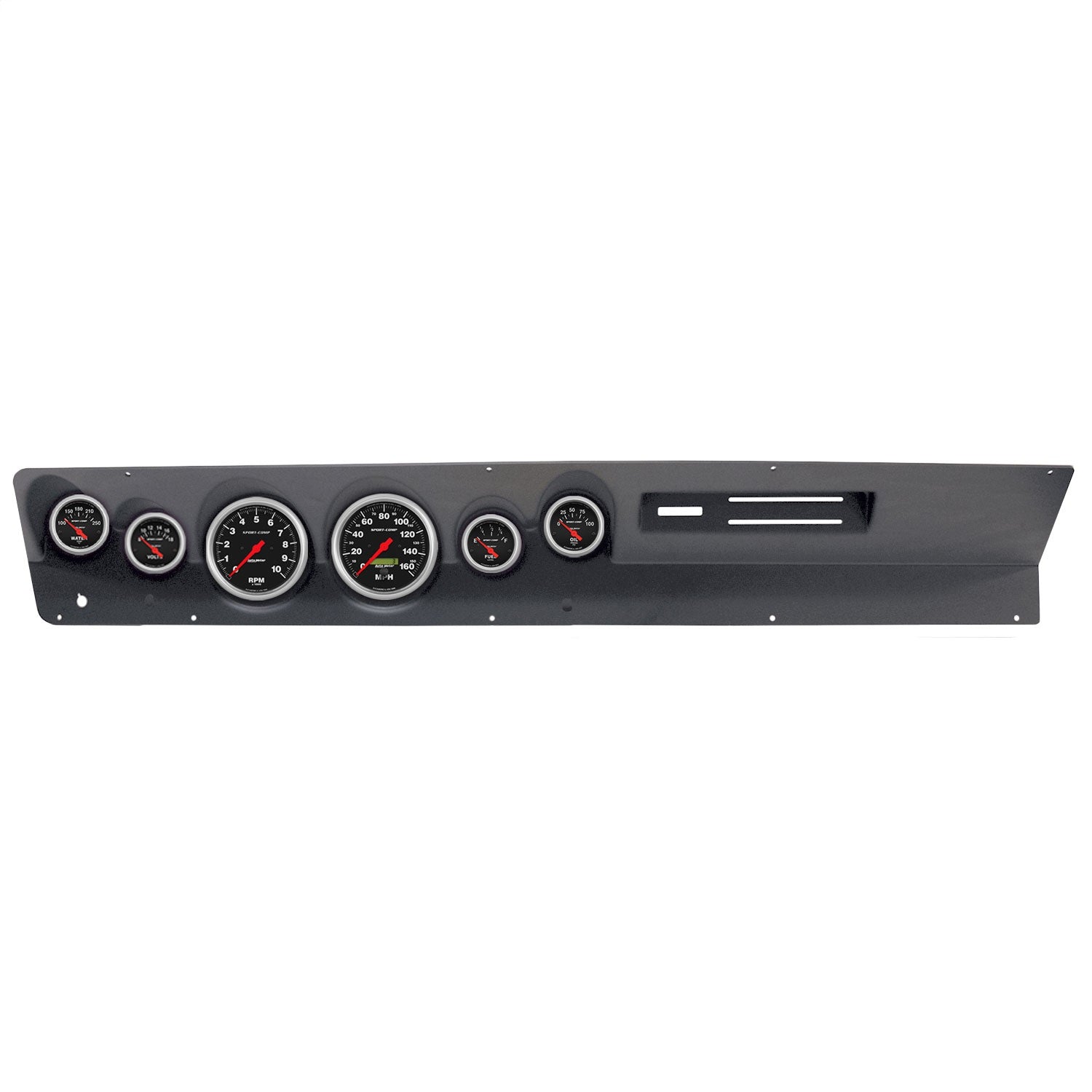 6 GAUGE DIRECT-FIT DASH KIT, DODGE DART 67-69, SPORT-COMP