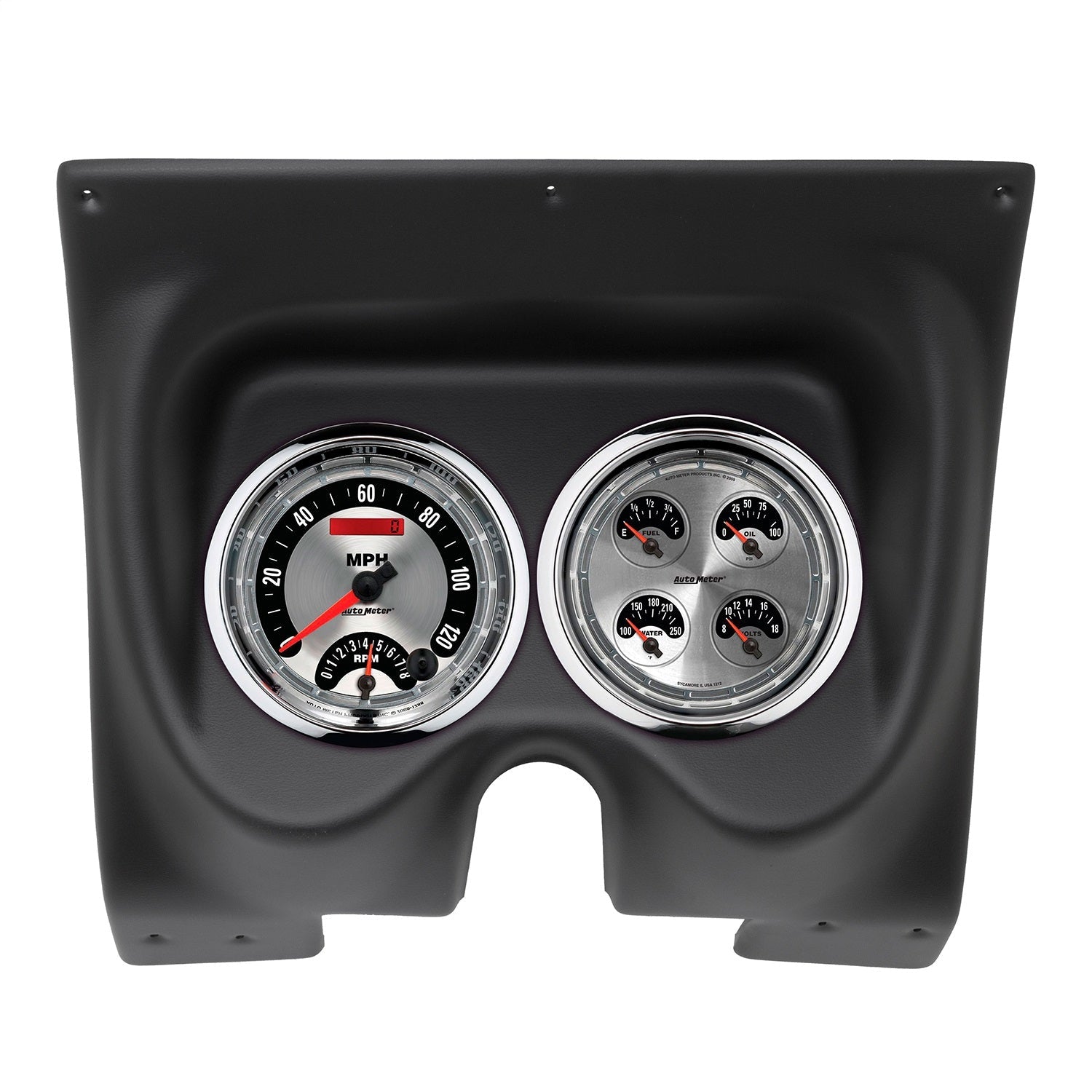 2 GAUGE DIRECT FIT DASH KIT, CAMARO/FIREBIRD 67-68, AMERICAN MUSCLE