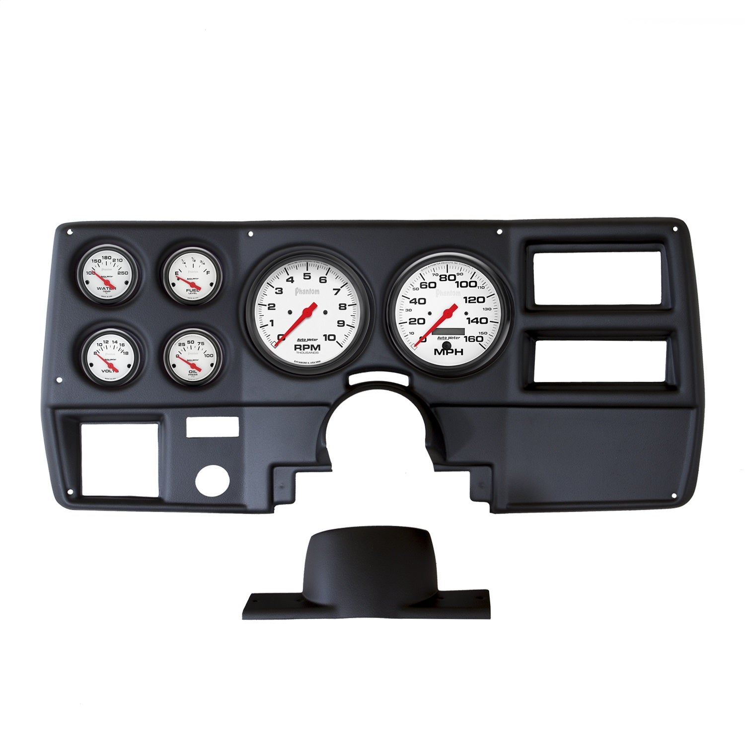 6 GAUGE DIRECT-FIT DASH KIT, CHEVY TRUCK / SUBURBAN 73-83, PHANTOM