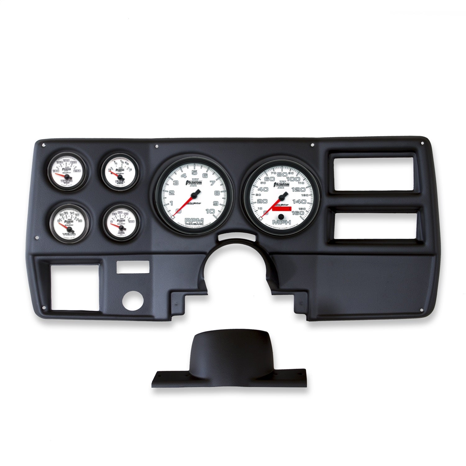 6 GAUGE DIRECT-FIT DASH KIT, CHEVY TRUCK / SUBURBAN 73-83, PHANTOM II