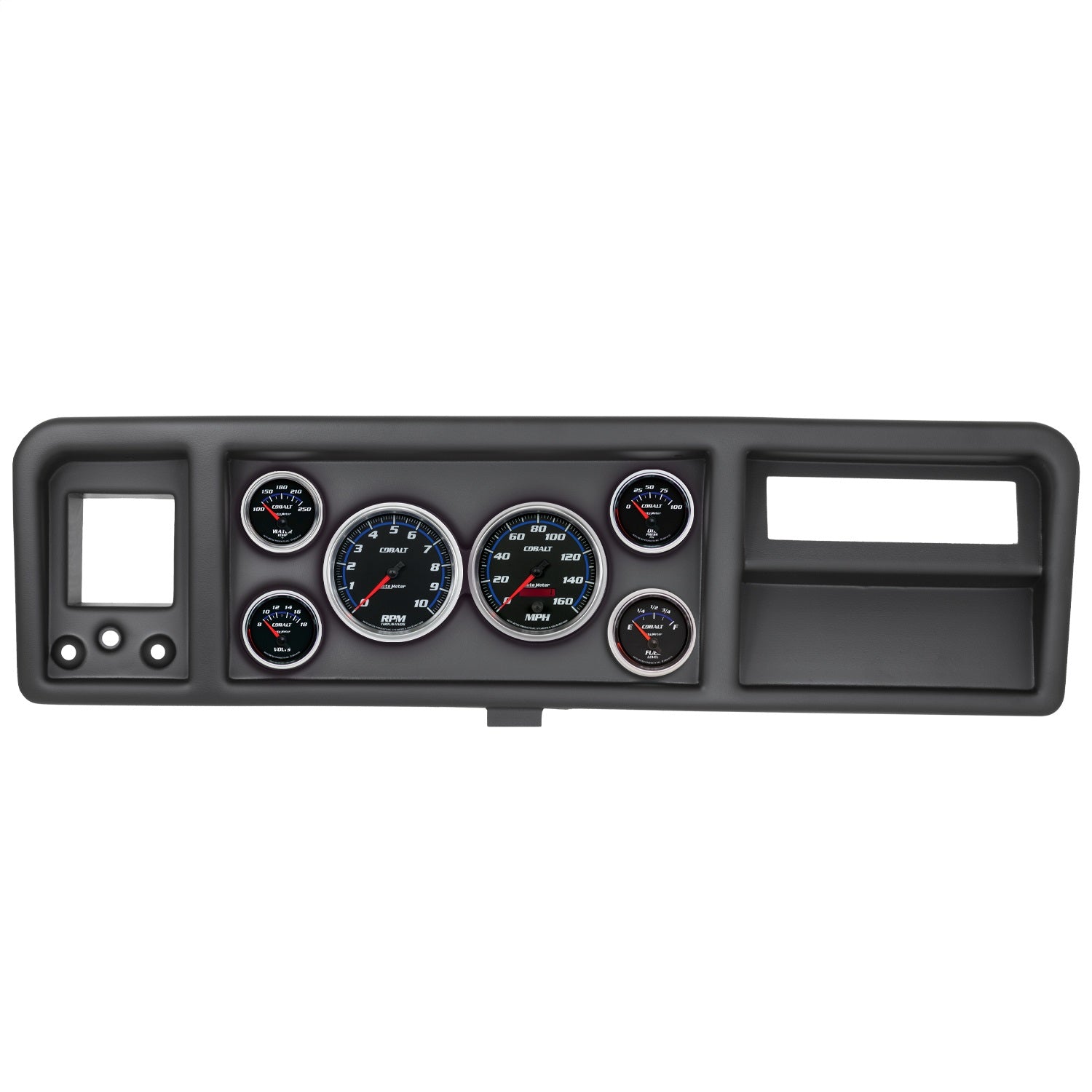 6 GAUGE DIRECT-FIT DASH KIT, FORD TRUCK 73-79, COBALT