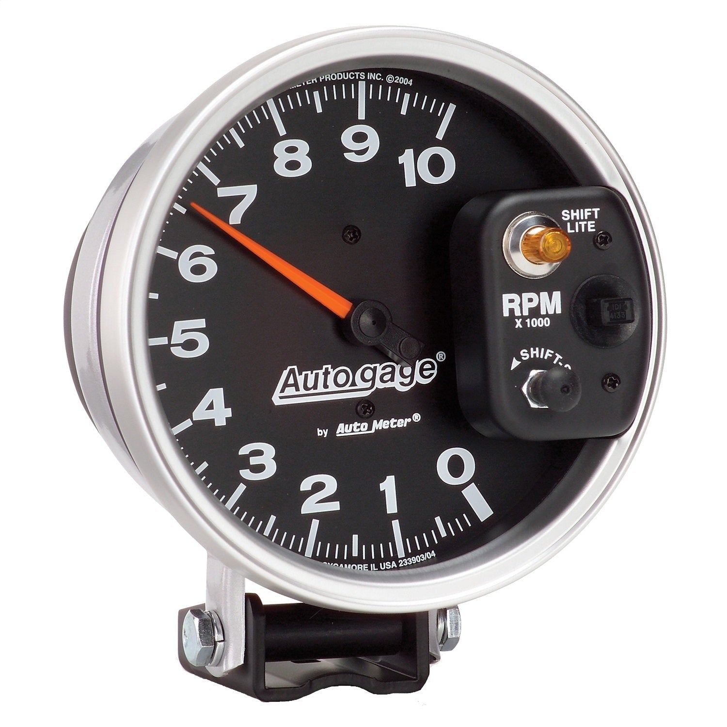 5" PEDESTAL TACHOMETER, 0-10,000 RPM, AUTO GAGE