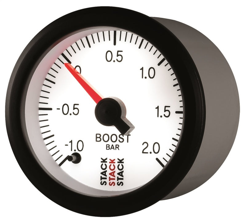 52MM, BOOST PRESS, PRO STEPPER MOTOR, -1 TO +2 BAR,STACK WHT