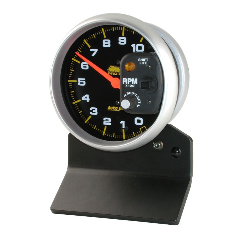 5" TACHOMETER, 0-10,000 RPM, BLACK, PRO-CYCLE