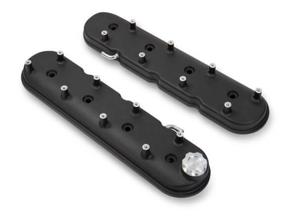 Holley 241-91 LS Valve Covers - Satin Black