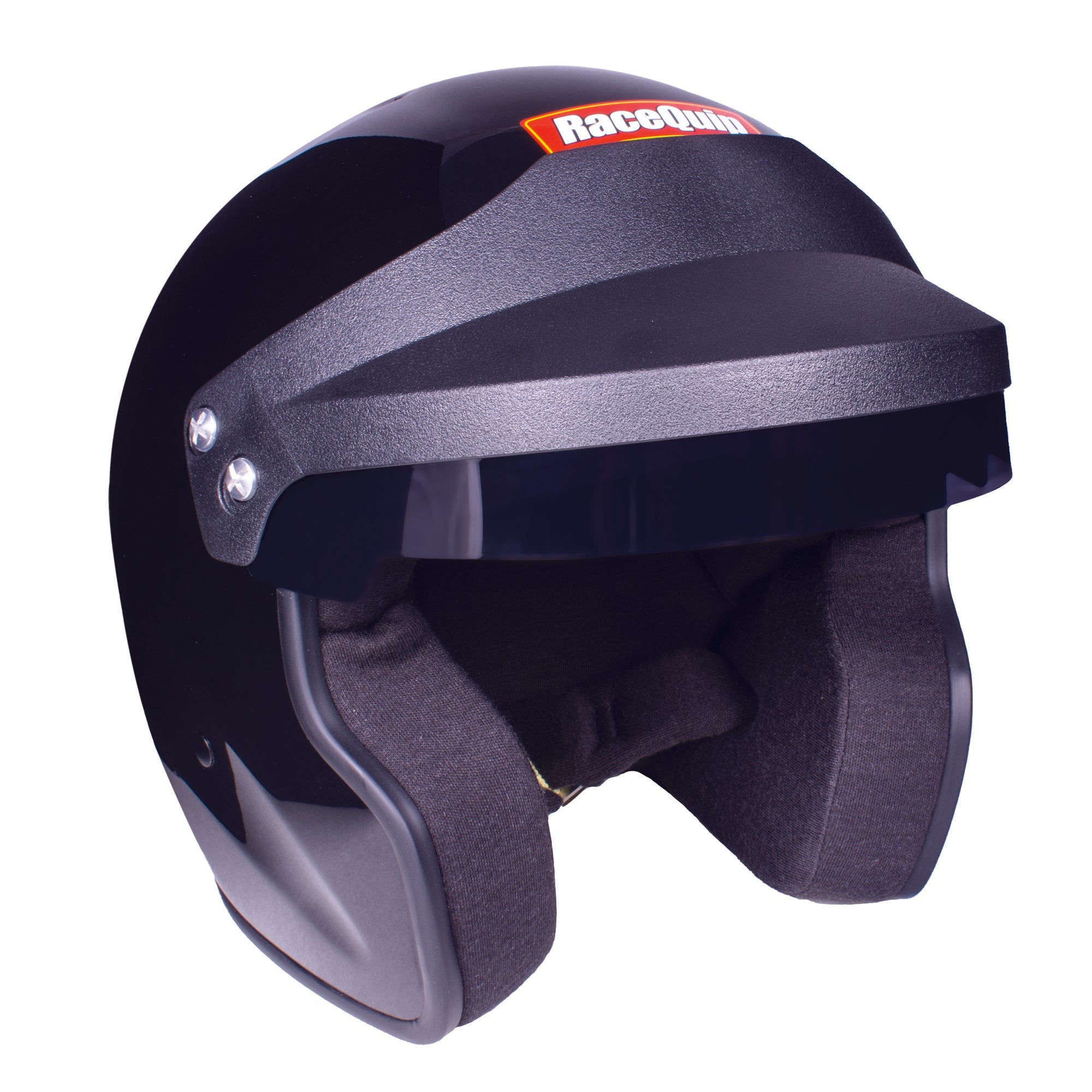 Racequip 256006RQP OF20 Open Face Helmet Snell SA-2020 Gloss Black XL