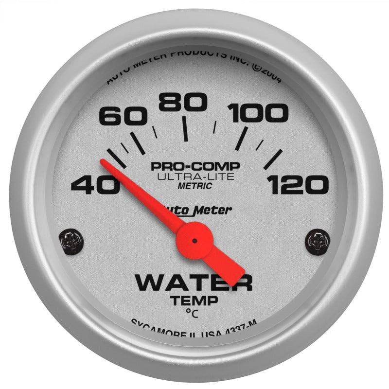 2-1/16" WATER TEMPERATURE, 40-120 °C, ULTRA-LITE