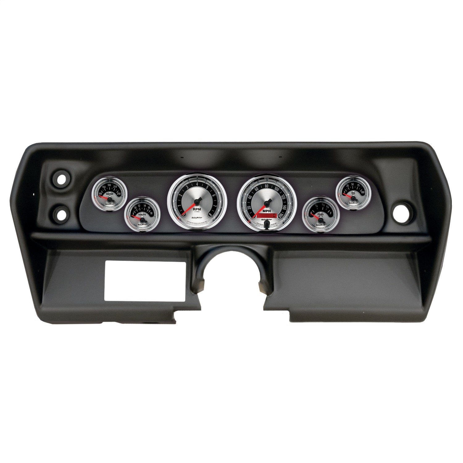 6 GAUGE DIRECT-FIT DASH KIT, CHEVY NOVA 68, AMERICAN MUSCLE