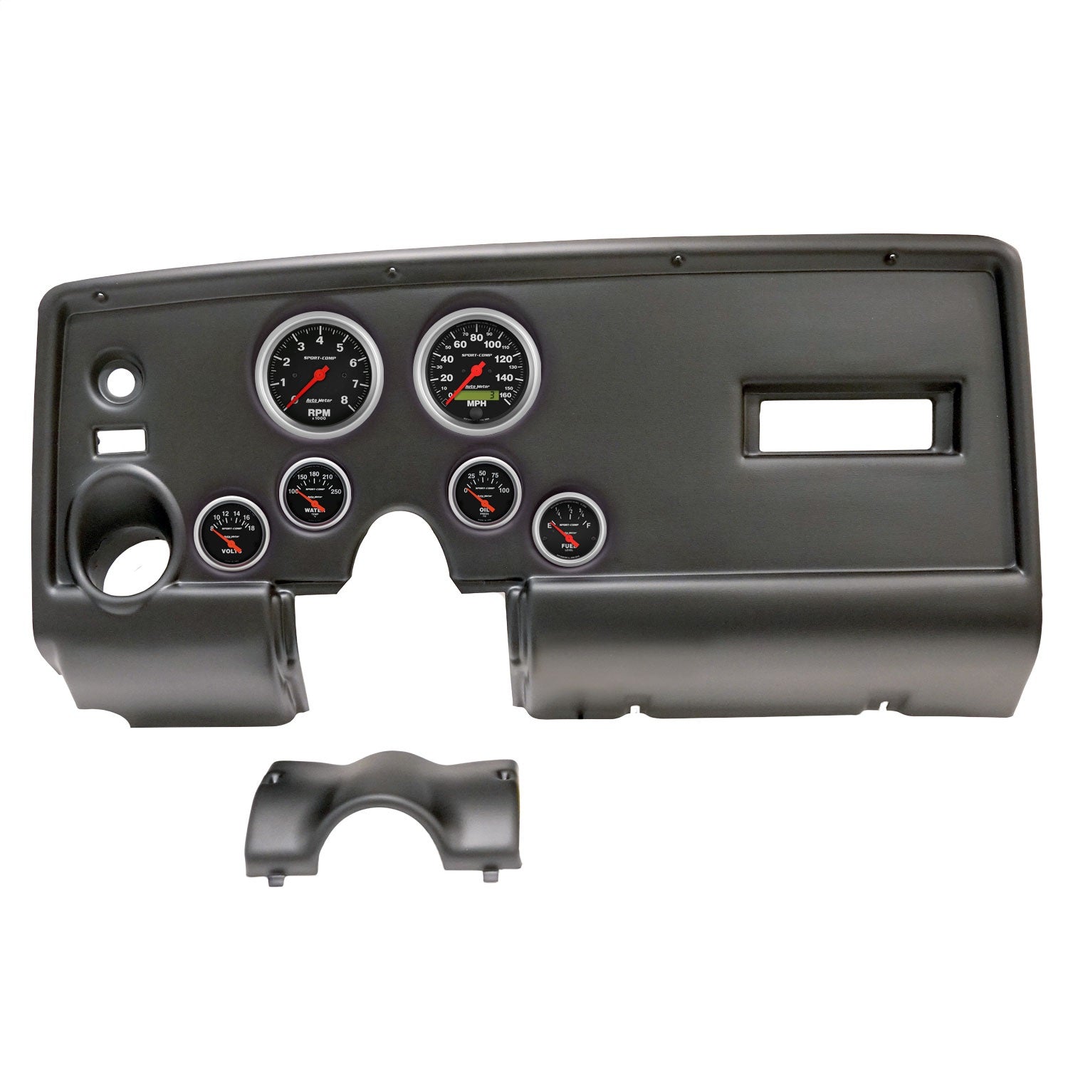 6 GAUGE DIRECT-FIT DASH KIT, PONTIAC FIREBIRD 69, SPORT-COMP