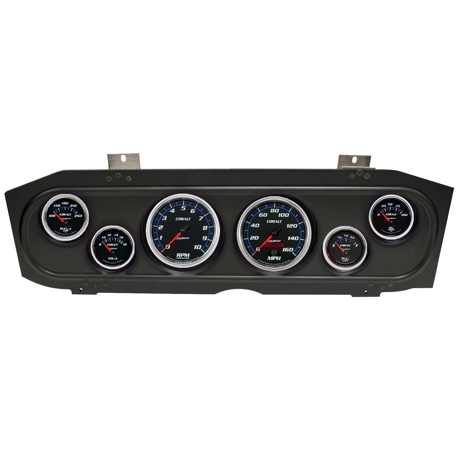 6 GAUGE DIRECT-FIT DASH KIT, MERCURY COUGAR 69-70, COBALT