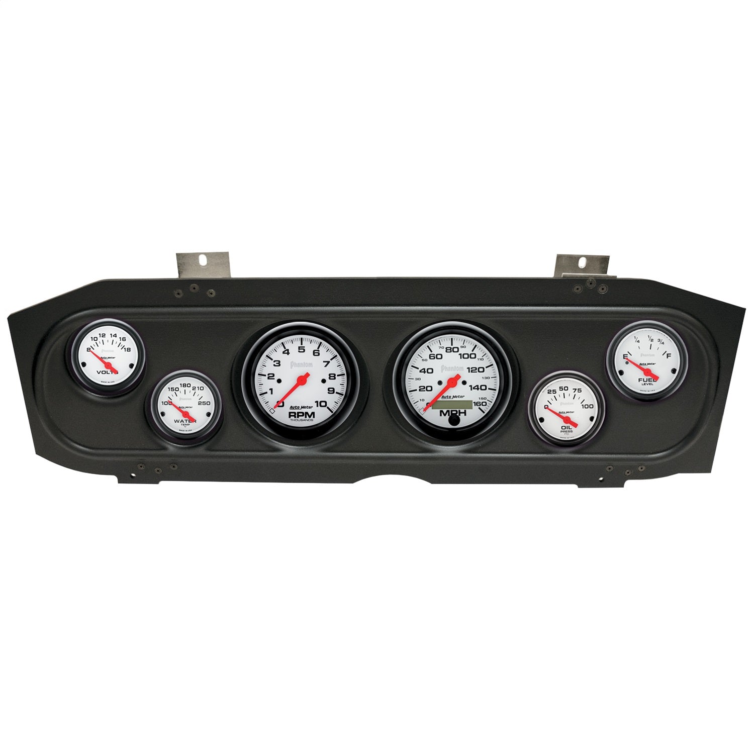 6 GAUGE DIRECT-FIT DASH KIT, MERCURY COUGAR 69-70, PHANTOM
