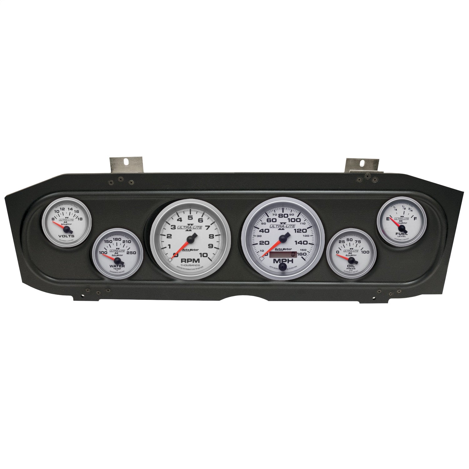 6 GAUGE DIRECT-FIT DASH KIT, MERCURY COUGAR 69-70, ULTRA-LITE II