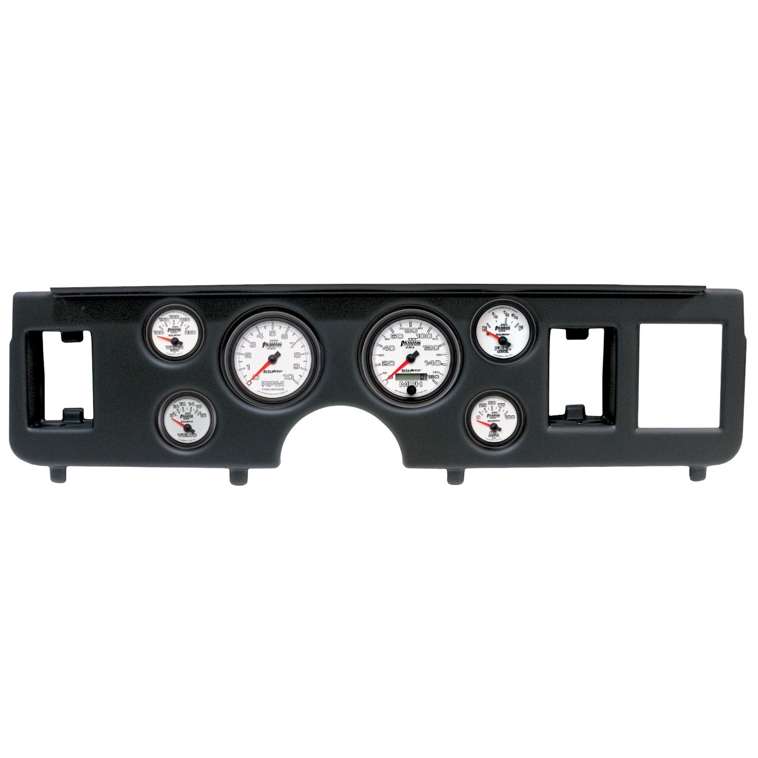 6 GAUGE DIRECT-FIT DASH KIT, FORD MUSTANG 79-86, PHANTOM II