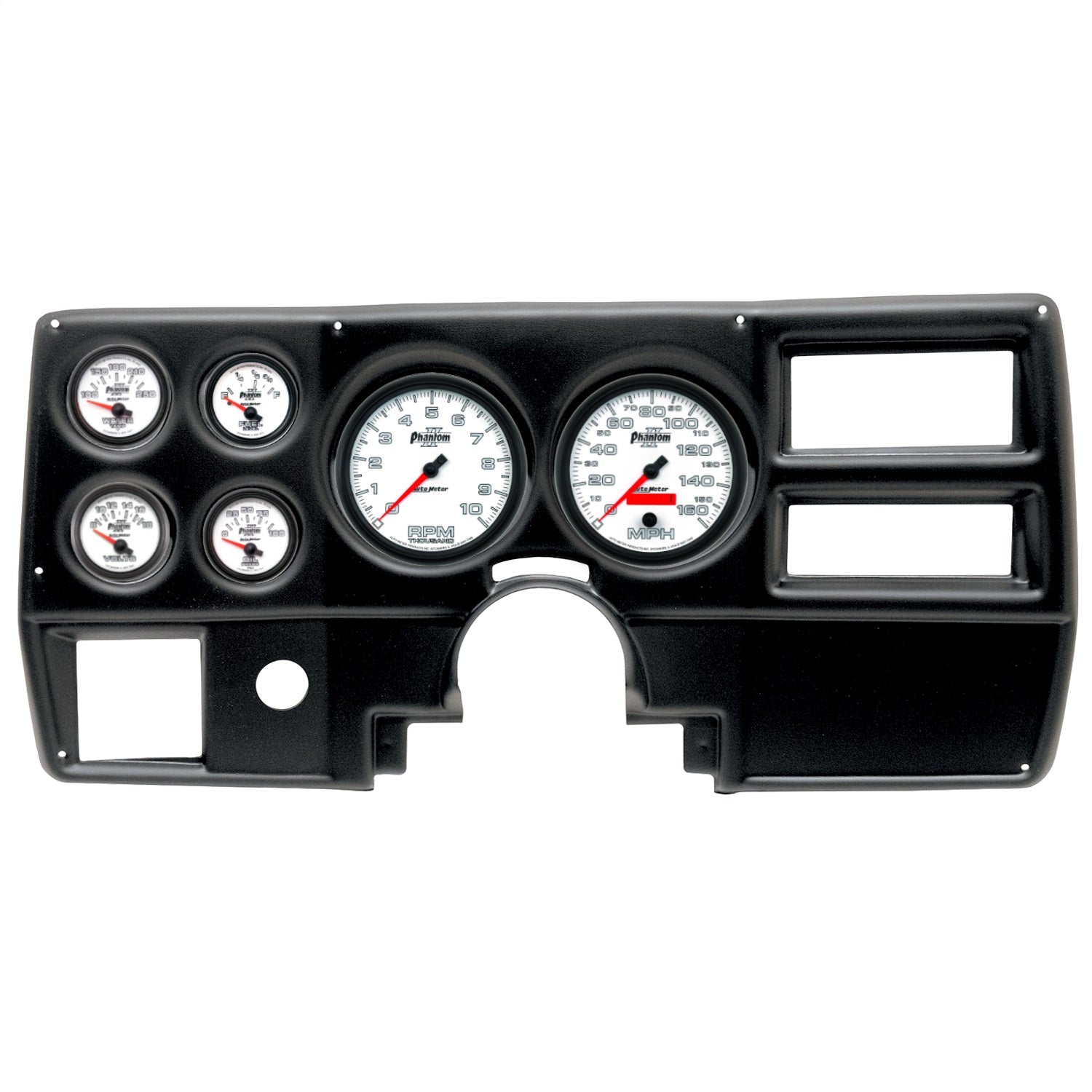 6 GAUGE DIRECT-FIT DASH KIT, CHEVY/GMC TRUCK AC 84-87, PHANTOM II