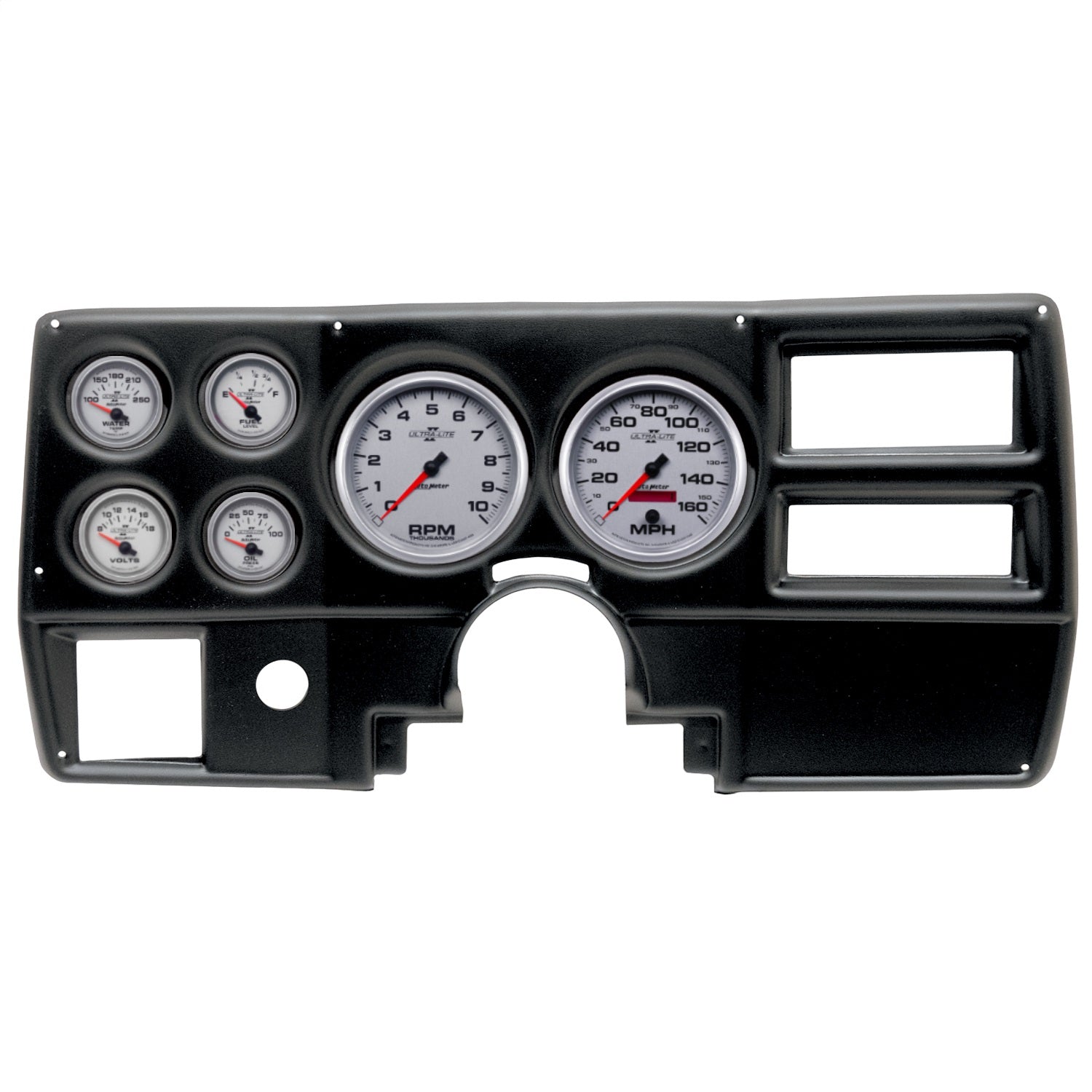6 GAUGE DIRECT-FIT DASH KIT, CHEVY/GMC TRUCK AC 84-87, ULTRA-LITE II