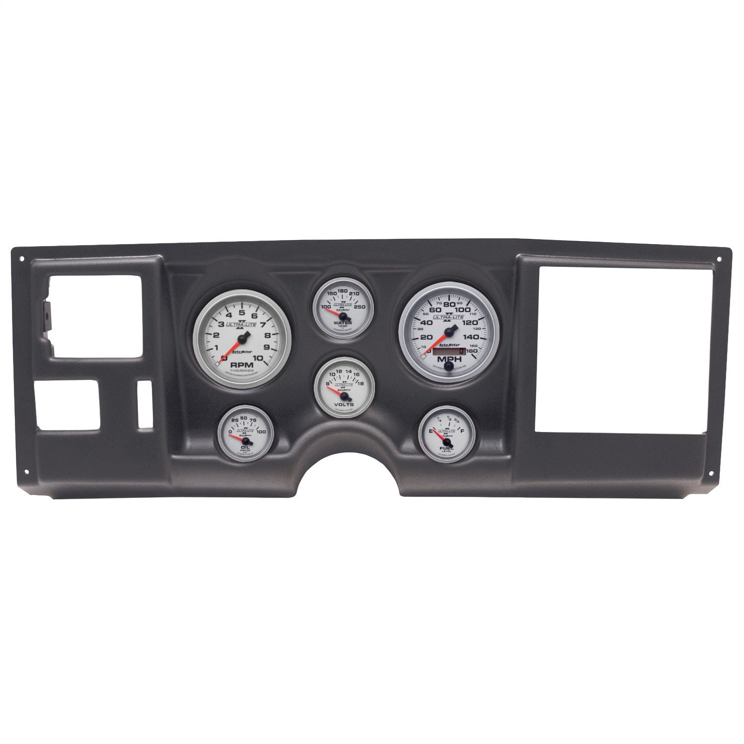 6 GAUGE DIRECT-FIT DASH KIT, CHEVY/GMC TRUCK 88-94, ULTRA-LITE II