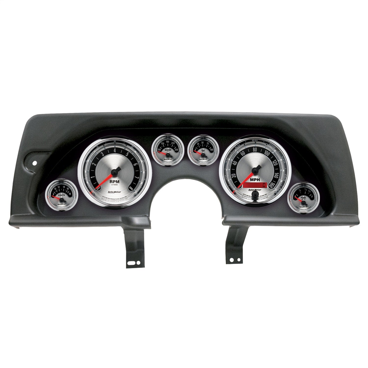 6 GAUGE DIRECT-FIT DASH KIT, CHEVY CAMARO 90-92, AMERICAN MUSCLE