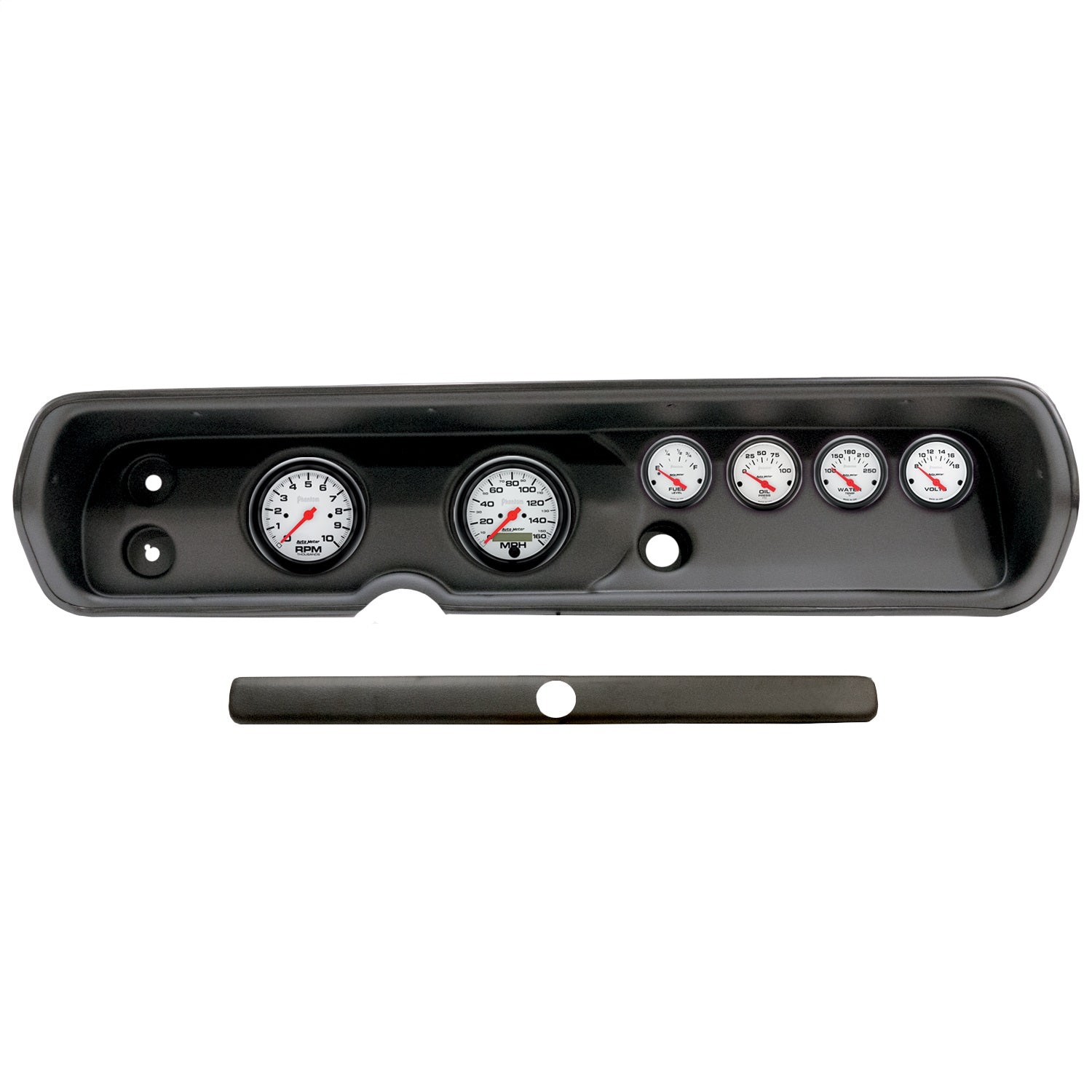 6 GAUGE DIRECT-FIT DASH KIT, CHEVY CHEVELL 64-65, PHANTOM