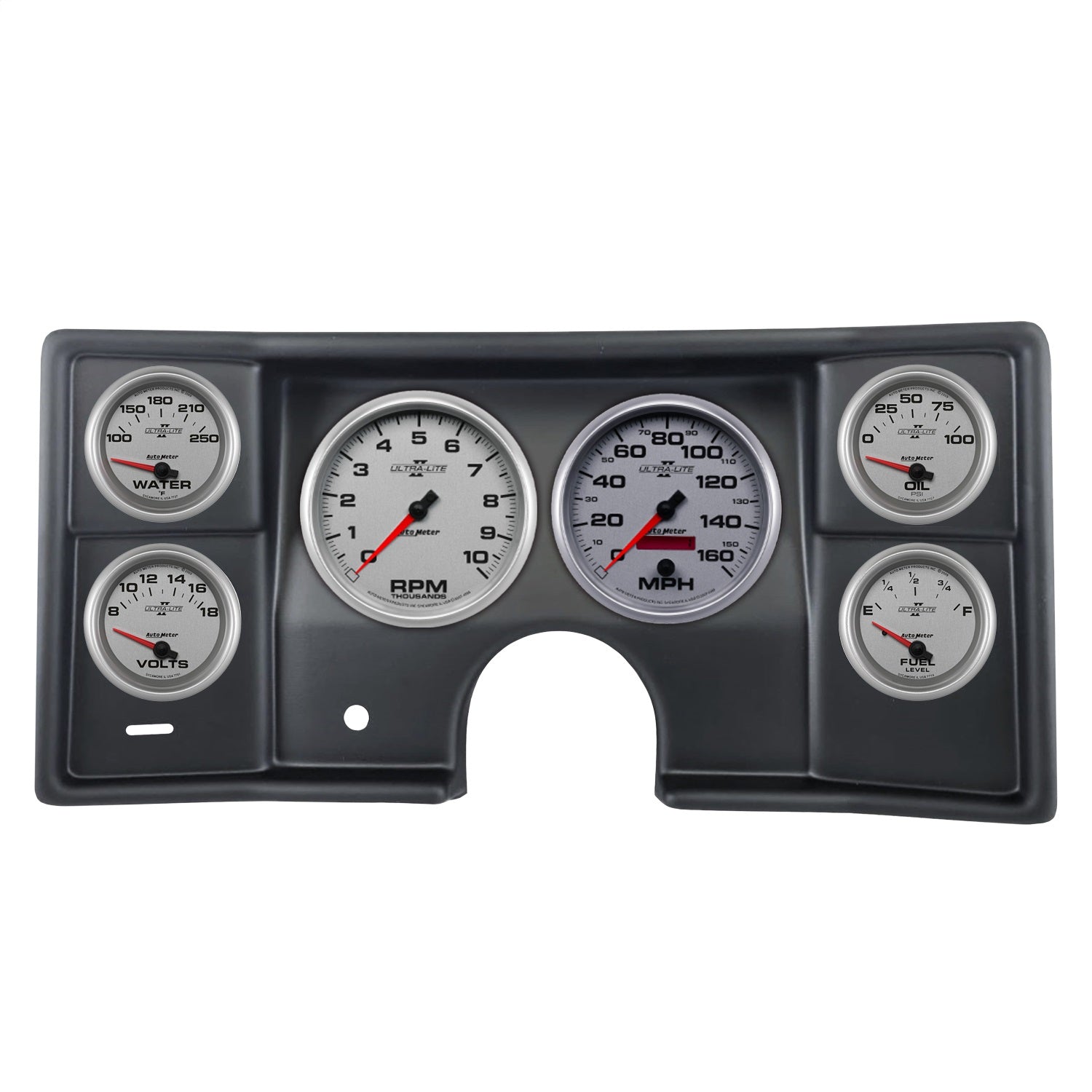 6 GAUGE DIRECT-FIT DASH KIT, MALIBU/EL CAMINO/MONTECARLO 78-81, ULTRA-LITE II